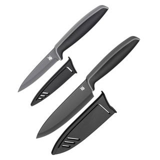 WMF Messerset Touch, 18.7908.6100, 2-teilig, Edelstahl, beschichtet, schwarz, Kunststoffgriff