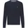 Fynch Hatton Rundhalspullover Blau 3XL