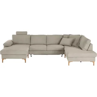 Candy Wohnlandschaft Polyester 2-Sitzer Gelb