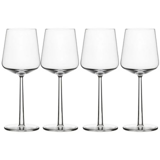 IITTALA Weinglas Essence Rotwein, Glas, 4er Set