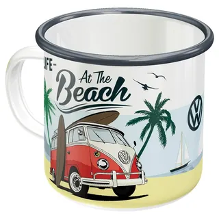 Nostalgic-Art Retro Emaille-Tasse 0,36 l Mehrfarbig