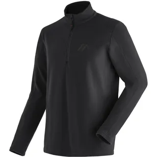 Maier Sports Dennis, Half-Zip-Midlayer für Herren, Universeller Midlayer | Atmungsaktives Longsleeve zum Skifahren und Wandern, Dryprotec Technologie für schnelles Trocknen, Perfekt für den Winter