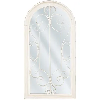 Beliani Wandspiegel Campel 49 x 97 cm Weiß