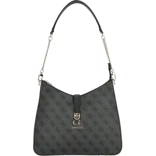 GUESS Schultertasche Zamira Hobo Shoulder Bag Coal Logo