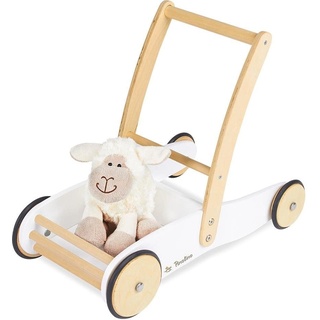 Pinolino Lauflernwagen Uli, weiß, aus Holz Einheitsgröße beige Kinder Altersempfehlung