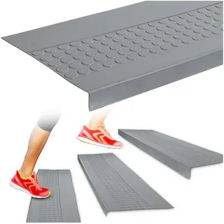 ANRO Stufenmatte 30 x 120 cm Grau