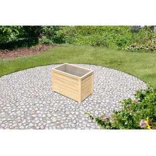 Karibu Hochbeet 0 98 x 65 x 64 cm natur