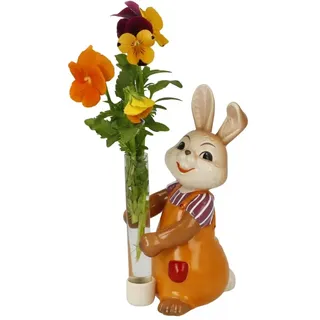 GOEBEL Hasenfigur Hase mit Vase Blütentraum - Ostern