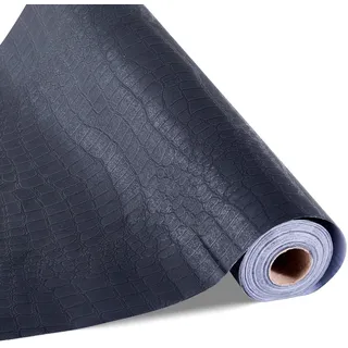 Vevor Tapete selbstklebend 40 cm x 10 m Schwarz