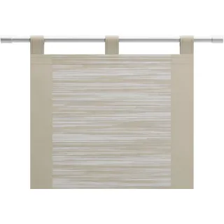 Neutex for you! Padova Schiebegardine Schlaufen Striche 57 x 225 cm grau
