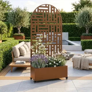 casa.pro Bernalda 190 x 82 x 38 cm Braun