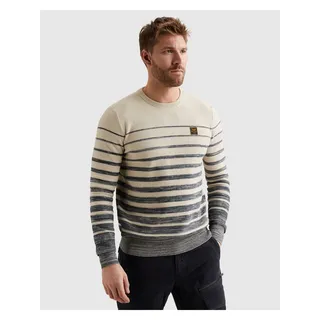 PME Legend Strickpullover gestreift Beige XL