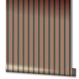 Marburg Vliestapete GZSZ Streifen 10,05 m x 0,53 m Braun FSC®