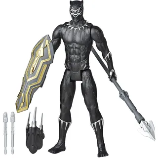 Hasbro E7388 Marvel Avengers Titan Hero Serie Blast Gear Deluxe Black Panther Figur, 30 cm groß, inspiriert von den Marvel Comics, Für Kinder ab 4 Jahren
