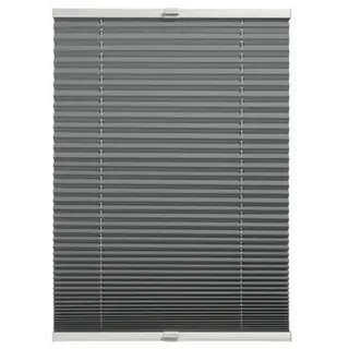 Schöner Wohnen Plissee Thermo Plissee Ella, Grau, Textil, Uni, 40x130 cm, Länge universell einstellbar, Wohntextilien, Rollos & Jalousien, Plissees