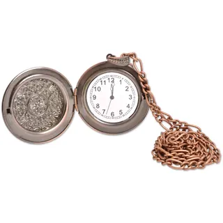 Bristol Novelty BA778 Steampunk-Taschenuhr, für Herren, bronzefarben, Einheitsgröße Halloween