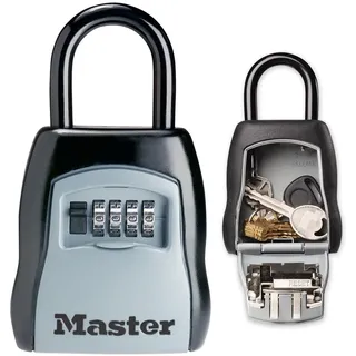 Master Lock Schlüsseltresor 15,7 x 9 x 4 cm Grau/Schwarz