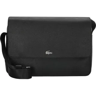 Lacoste Messenger Bag - Umhängetasche 34 cm (noir) - Schwarz