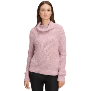 Betty & Co Strickpullover mit Lurexfaden Rose Melange 40