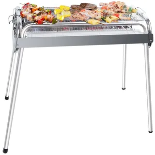 Uten BBQ Grill Holzkohlegrill weiß