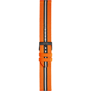 Mido  Commander + Commander Ii Stoffband Orangen, 21mm M604017739 - orange