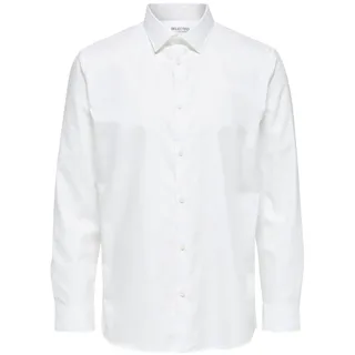 Selected Homme Herren Freizeithemd SLHREGETHAN - Regular Fit - Black 16086754 - M