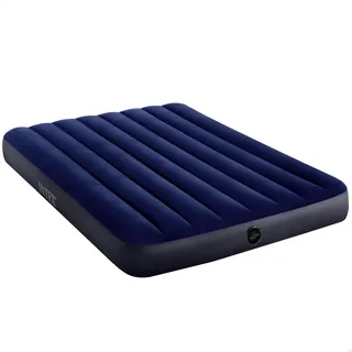 INTEX Dura-Beam Camping Matratze für 2 Person Luftbett 137 x 191 x 25 cm max. 272KG – Gästebett aufblasbares Bett Campingbett , Fiber-Tech-Technologie (64758)