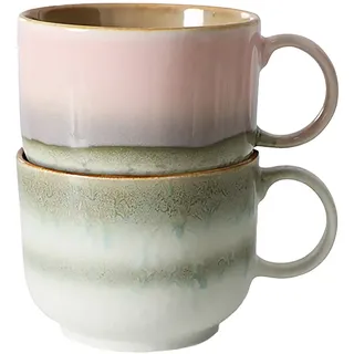 70s Ceramics: Tea Cups (Set of 2)