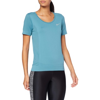 Nike Damen Infinite T-Shirt T-Shirt, Türkis (Mineral Teal/Reflective Silv), (Herstellergröße: Large)