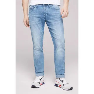 Regular-fit-Jeans CAMP DAVID Gr. 33, Länge 32, blau Herren Jeans Regular Fit mit zwei Leibhöhen
