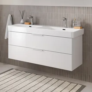 Steinkamp Living 2.0 / LAUFEN PRO S Doppelwaschtisch mit Unterschrank 120 cm, Badmöbel,