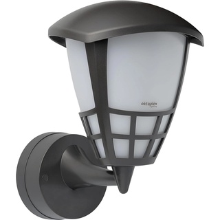 Oktaplex Außenlampe Bel E27 Leuchtmittel Wechselbar Außenleuchte 230V IP54 Anthrazit