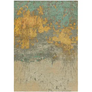 benuta Nest Flachgewebeteppich, Beige, Textil, Patchwork, Rechteckig, 160x235 cm, Oeko-Tex® Standard 100, wasserabweisend, Teppiche & Böden, Teppiche, Flachgewebe-Teppiche