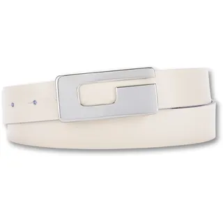 Bernd Götz Damengürtel Leder beige 110 cm