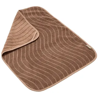 Leander Topper Handtuch in 100% Bio-Baumwollfrottee 65 x 50 cm für Leander Matty - Farbe: woodland clay - NEU !