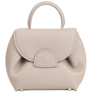 Polene Taschen für Damen, Handtasche mit Tragegriff oben, Designer-Taschen für Damen, Mini-Schultertasche aus Kunstleder - S
