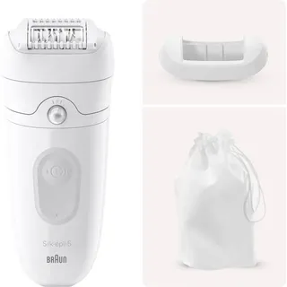 Braun Silk-épil 5 5-011 Weiß/Grau