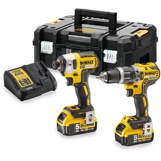DeWalt DCK266P2T Schlagbohrer-/ Set, 2x 5,0Ah (DCD796 - DCF887) (DCK266P2T)