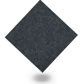Antistatische Und Schalldämmende Teppichfliesen Can Can Individual Dunkelgrau 28 X 28 Cm