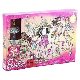 Barbie Adventskalender GXD64 OVP & NEU (Teile innen verrutscht)
