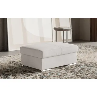 sit&more Polsterhocker Broadway Kunststoff 99 x 42 x 65 cm Grau