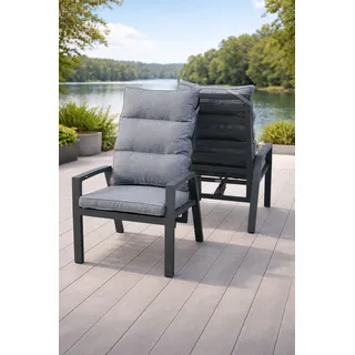 Destiny Hochlehner GARDA 62 x 78 x 105 cm grau 2 St.