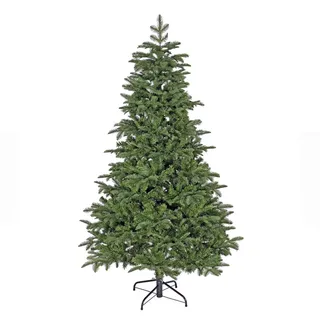 Künstlicher Weihnachtsbaum Tannenbaum Kunstbaum schmal 180 cm PE PVC Spritzguss