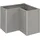Belvedere Maxi L100 102 x 102 x 77 cm quarzgrau-metallic