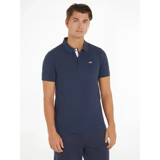 Tommy Hilfiger Slim Placket Kurzarm-poloshirt Twilight Navy S
