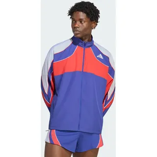 adidas Adizero Archive Running Jacke Erwachsene Lila/Rot/Weiß M