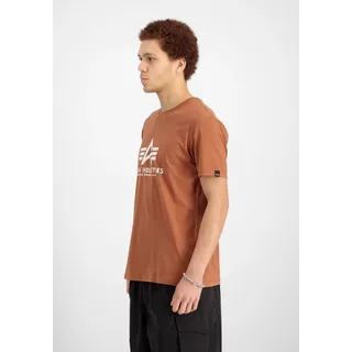 Alpha Industries Basic T-Shirt braun S