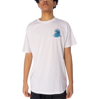 Santa Cruz T-Shirt T-Shirt Santa Cruz Screaming Wave weiß XL