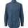 Langarmhemd Jeanshemd Blau XL