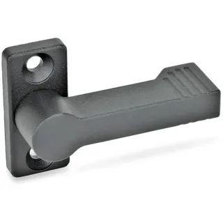 ganter norm Sperrriegel, Zink-Druckguss, mit 4 Raststellungen, 702-17-40-A-SW